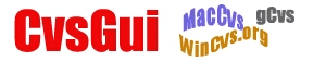WinCVS diff merge