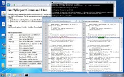 file compare report saved as HTML