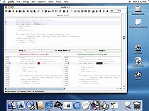 3-way merge on MacOS X