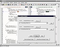 Swedish visual diff interface